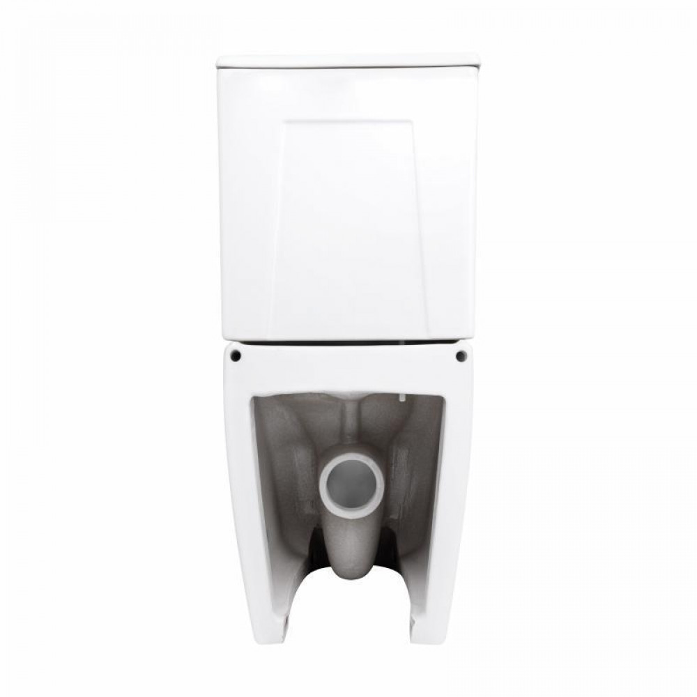 Унітаз підлоговий Qtap Evia Ultra Quiet 630×350×795 мм з сидінням Soft-close, White QTEVI27W49258 SD00055382