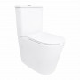 Унітаз підлоговий Qtap Arvin Ultra Quiet 630×350×795 мм з сидінням Soft-close, White QTARV27W49259 SD00055383