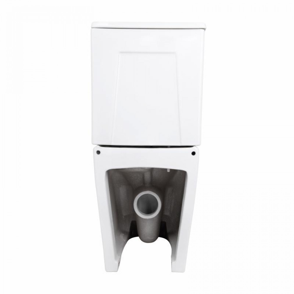Унітаз підлоговий Qtap Arvin Ultra Quiet 630×350×795 мм з сидінням Soft-close, White QTARV27W49259 SD00055383