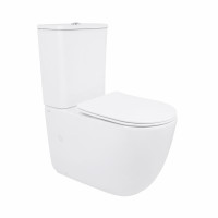 Унітаз підлоговий Qtap Leo Ultra Quiet 620×355×790 мм з сидінням Soft-close, White QTLEO27W49261
