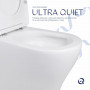 Унітаз підлоговий Qtap Virgo Ultra Quiet безобідковий з сидінням Soft-close WHITE QT18226092AW SD00052581