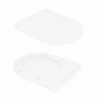 Унітаз підлоговий Qtap Virgo Ultra Quiet безобідковий з сидінням Soft-close WHITE QT18226092AW SD00052581
