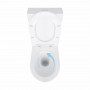 Унітаз підлоговий Qtap Virgo Ultra Quiet безобідковий з сидінням Soft-close WHITE QT18226092AW SD00052581