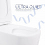 Унітаз підлоговий Qtap Aquarius Ultra Quiet 620×355×790 мм з сидінням Soft-close, White QTAQAW27W49262 SD00055386