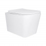 Унітаз підвісний Qtap Tern Ultra Quiet безобідковий з сидінням Soft-close WHITE QT17332303AW SD00052570