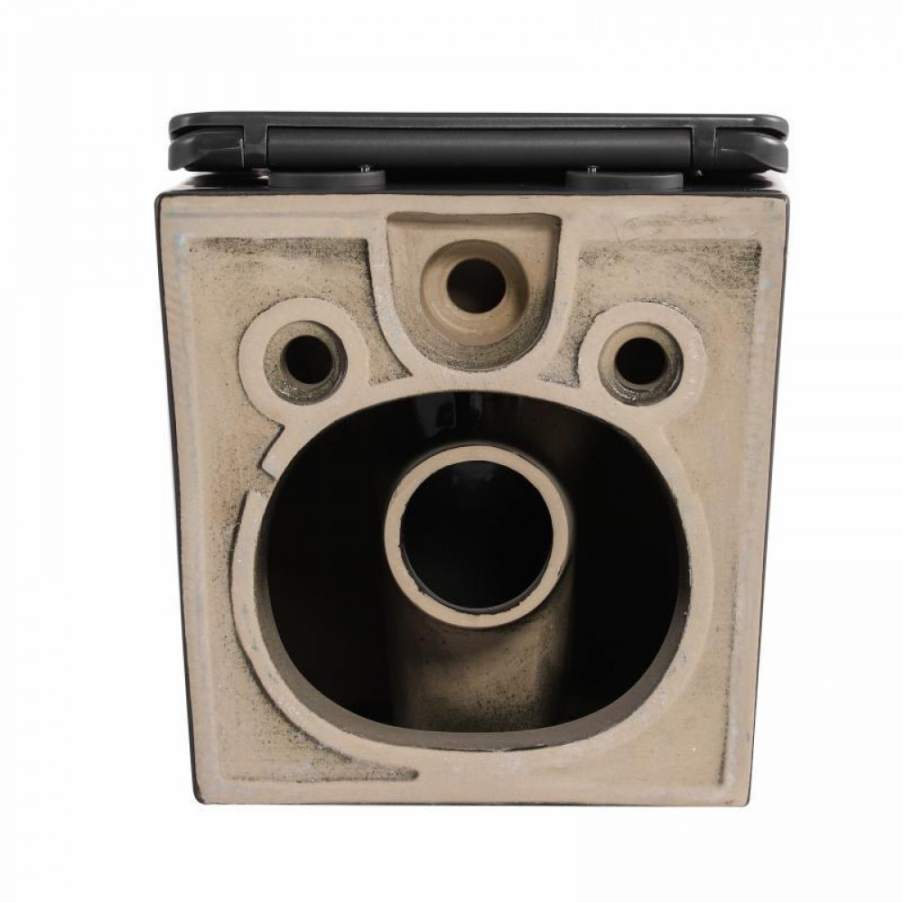 Унітаз підвісний Tern Ultra Quiet 490×365×325 мм, Anthracite, з сидінням Slim Duroplast / Soft-close / Quick Release SD00054288
