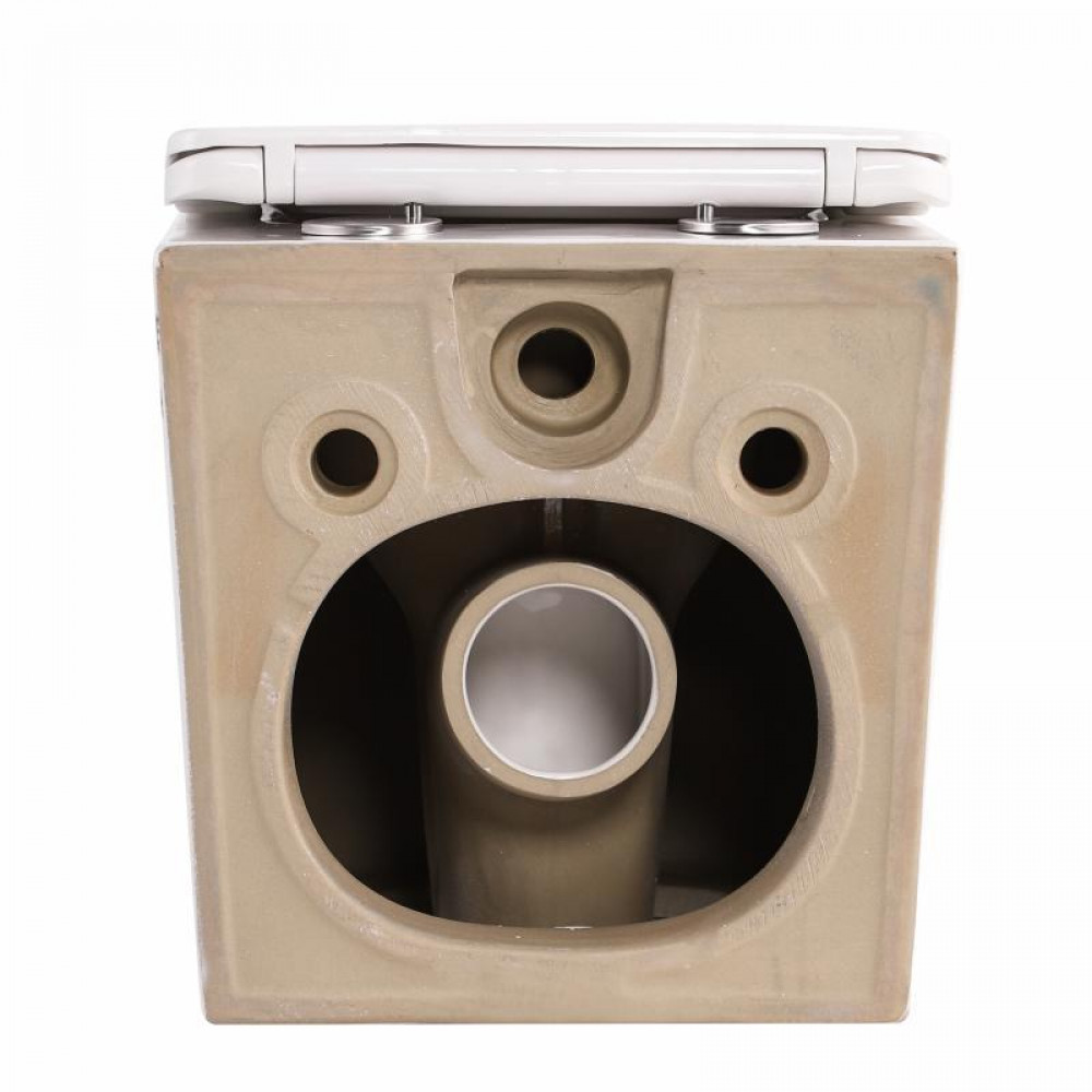 Унітаз підвісний Tern Ultra Quiet 490×365×325 мм, Marble, з сидінням Slim Duroplast / Soft-close / Quick Release QT17332303ASMR SD00054291