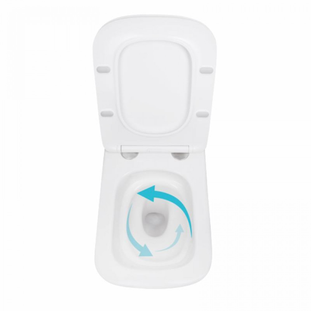 Унітаз підвісний Qtap Tern із сидінням Soft-close QT1733052EUQW SD00050772