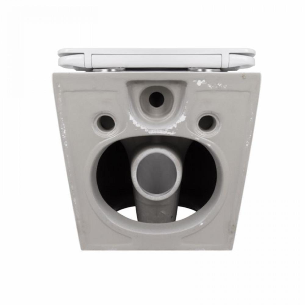 Унитаз подвесной Qtap Swan безободочный Ultra Quiet с сиденьем Soft-close QT16335179W SD00050900