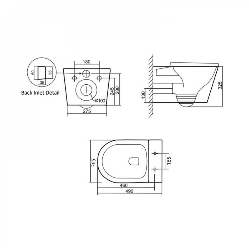 Унітаз підвісний Qtap Scorpio ML Ultra Quiet 490x365x325 мм, з сидінням Soft-close MagLock, White QTSCOML26W49622 SD00055746