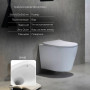 Унітаз підвісний Qtap Scorpio безободковий Ultra Quiet з сидінням Soft-close QT14332380AW SD00050898