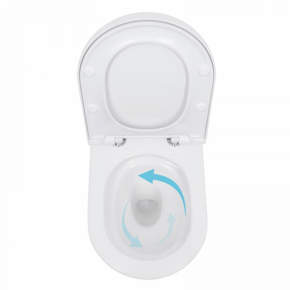 Унітаз підвісний Qtap Scorpio ML Ultra Quiet 520x365x365 мм, з сидінням Soft-close MagLock, White QTSCOML26W49624 SD00055748