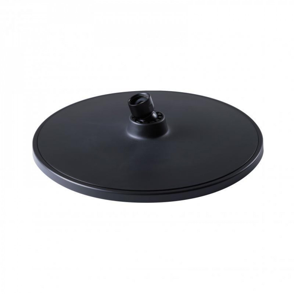 Лійка для верхнього душу Qtap Hlavova 230 мм округла QTHLAVA228O1ZBB Black Matt SD00041913