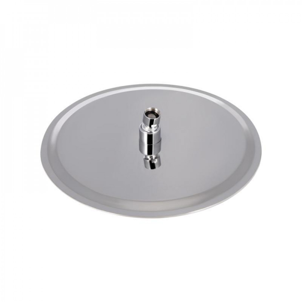 Лійка для верхнього душу Лейки Lidz Лейка 130 300 мм округла LDNIA130NKS32451 Chrome SD00038553