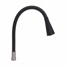 Вилив у зборі Lidz (285х230х47), 565 мм для змішувача для кухні Aria 015F31 Nickel/Black LDARI2852304749381