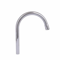 Вилив Qtap (290х235х24) для змішувача для кухні з висувним виливом Vlasta New Chrome QTVLA29023524CRM49670