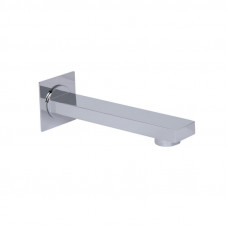 Вилив для систем прихованого монтажу Qtap Vytok 180 мм прямо полотняний QTVYT246CRM45932 Chrome