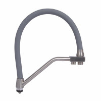 Вилив у зборі Lidz (340х270х32) для змішувача для кухні Aria 020F3 Grey LDARI3402703249338