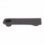Вилив Qtap (160х44х21,5) для душової системи Vlasta New Gunmetal Black PVD QTVLA16044215GMB49669 SD00055793
