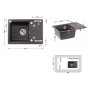 Кухонная мойка Lidz 620x435/200 GRF-13 (LIDZGRF13620435200) SD00043259