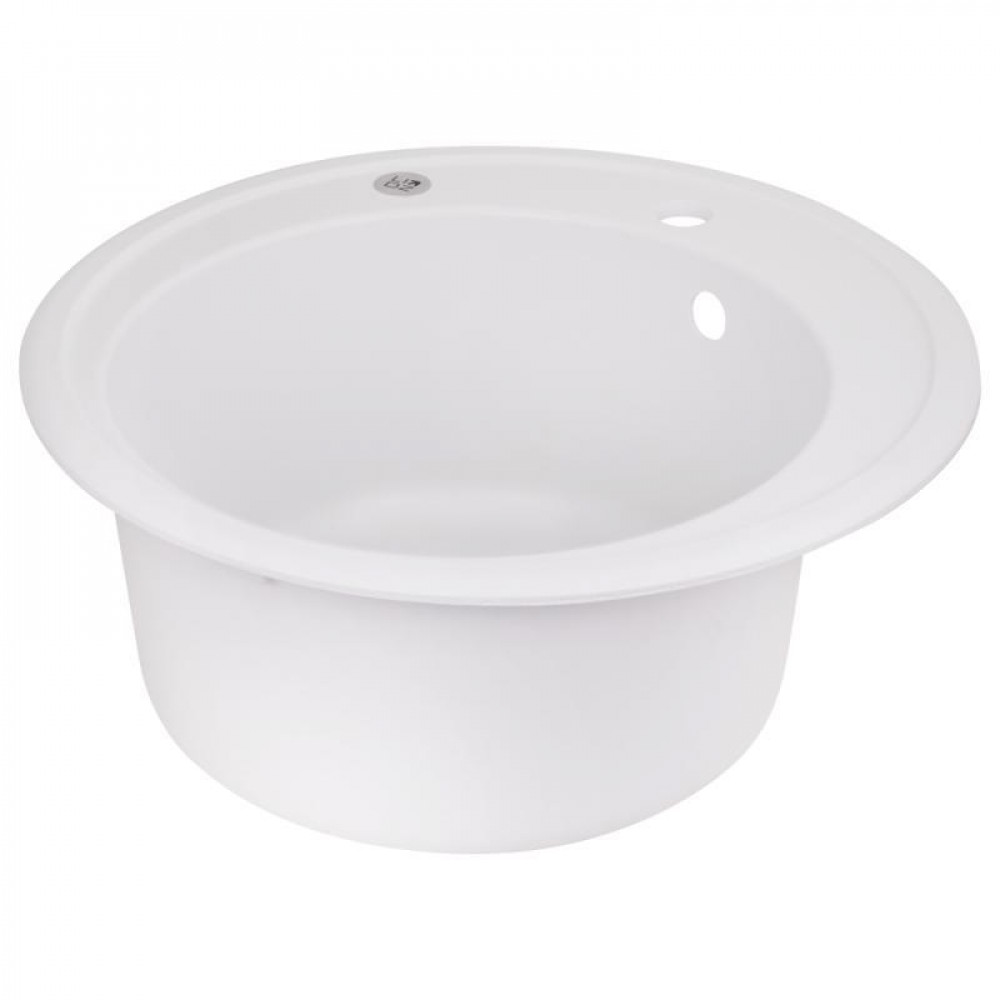 Кухонна мийка Lidz D510/200 WHI-01 (LIDZWHI01D510200) SD00039821