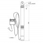 Насос заглибний відцентровий Thermo Alliance 3SSM 2-11 0,25 кВт з пультом SD00046762