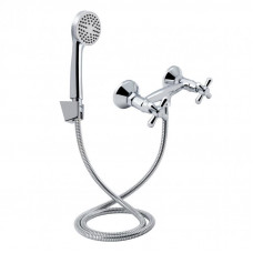 Змішувач для душу Lidz Dominox 363 двохвентильний (з душовим гарнітуром) (k35) LDDOM363CRM35107 Chrome