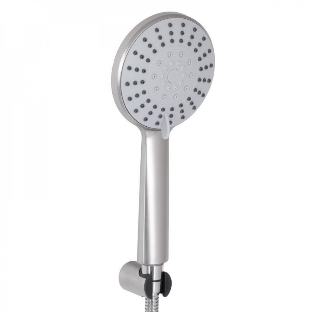 Змішувач для душу Lidz Aria 010 (з душовим гарнітуром) (k35) LDARI010NKS43361 Nickel SD00049484