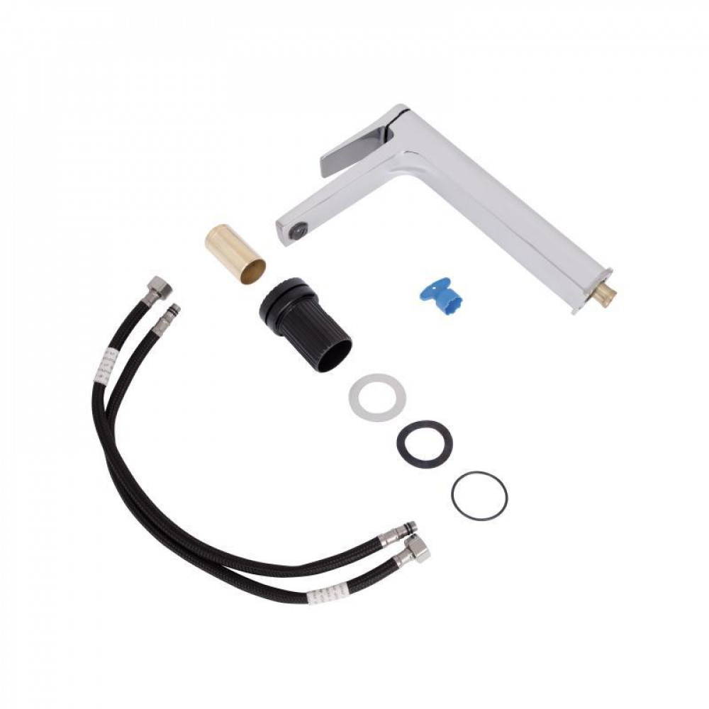 Змішувач для раковини високий Qtap Nando QTNAN269CRM48650 Chrome SD00054774