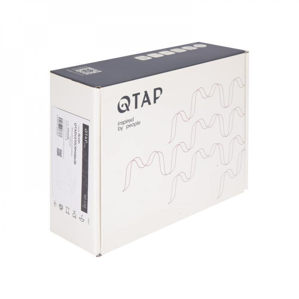 Змішувач для раковини низький Qtap Arvin QTARV270CRM48638 Chrome SD00054762
