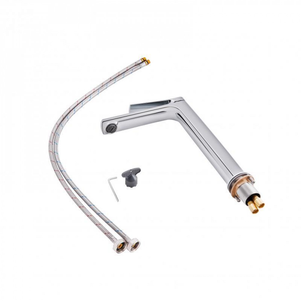 Змішувач для раковини Qtap Slavonice високий QTSLV10H42103C Chrome SD00042906