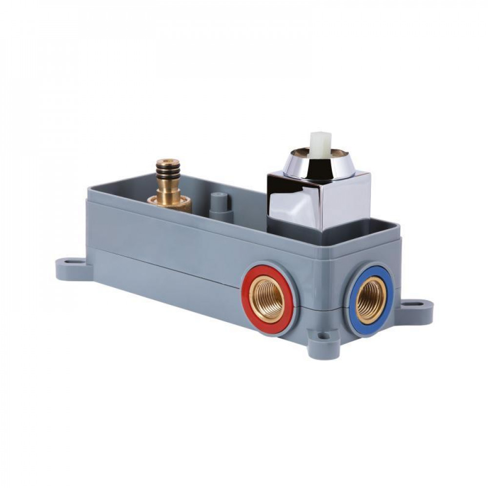 Змішувач для раковини Qtap Gemini прихованого монтажу QTGEM273CRM45693 Chrome SD00051817