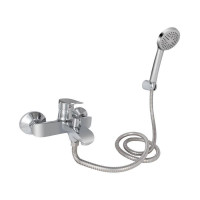 Смеситель для ванной Lidz Wieza 006 (с душевым гарнитуром) (k35) LDWIE006CRM45410 Chrome