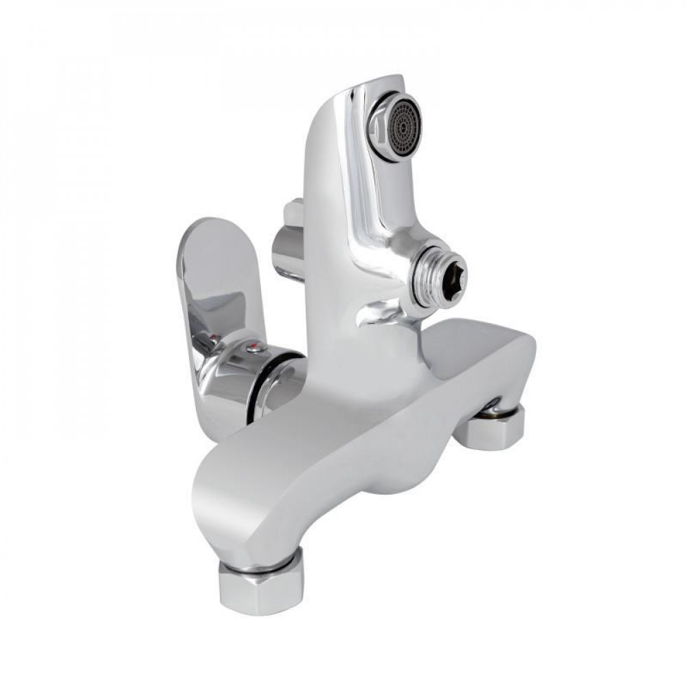 Змішувач для ванни Lidz Wieza 006 (з душовим гарнітуром) (k35) LDWIE006CRM45410 Chrome SD00051534