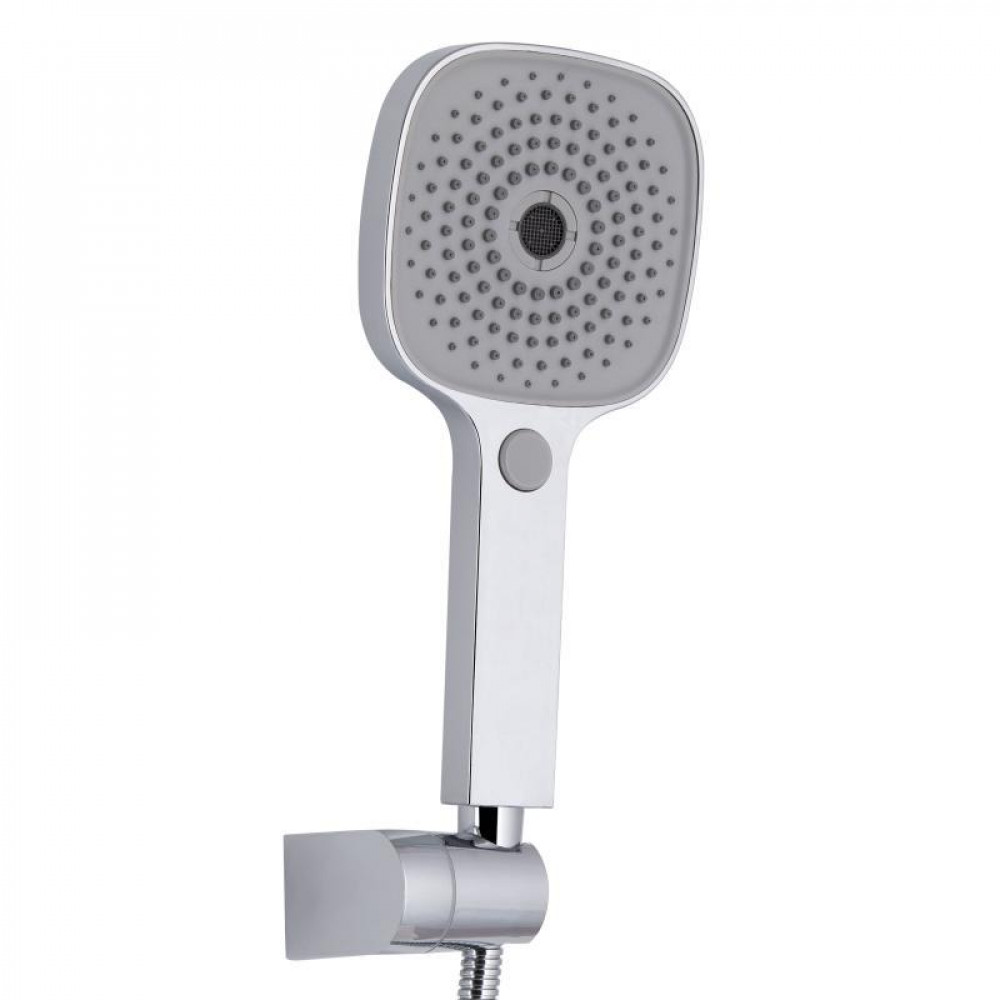 Змішувач для ванни Qtap Swan Eco з довгим поворотним виливом (з душовим гарнітуром) QTSWA2601CRM45533 Chrome SD00051657