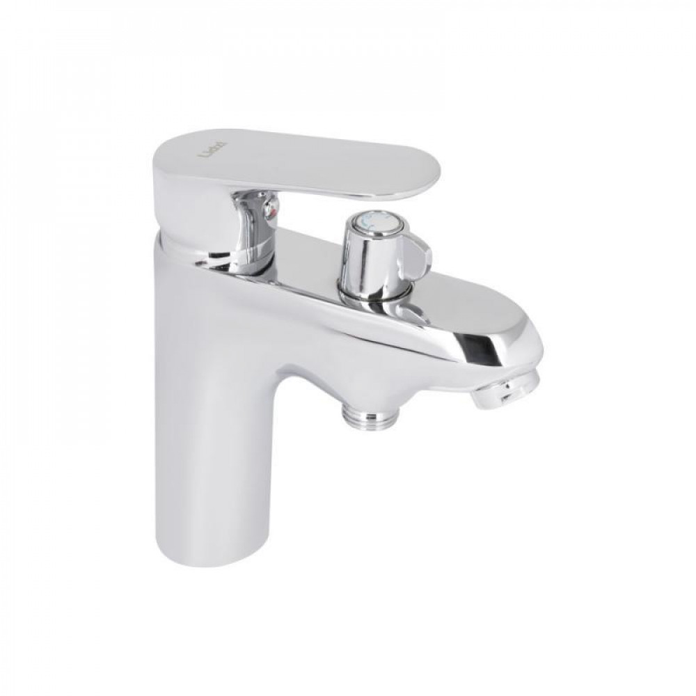 Змішувач для ванни Lidz Tani 011F на борт (з душовим гарнітуром) (k35) LDTAN011FCRM44977 Chrome SD00051101