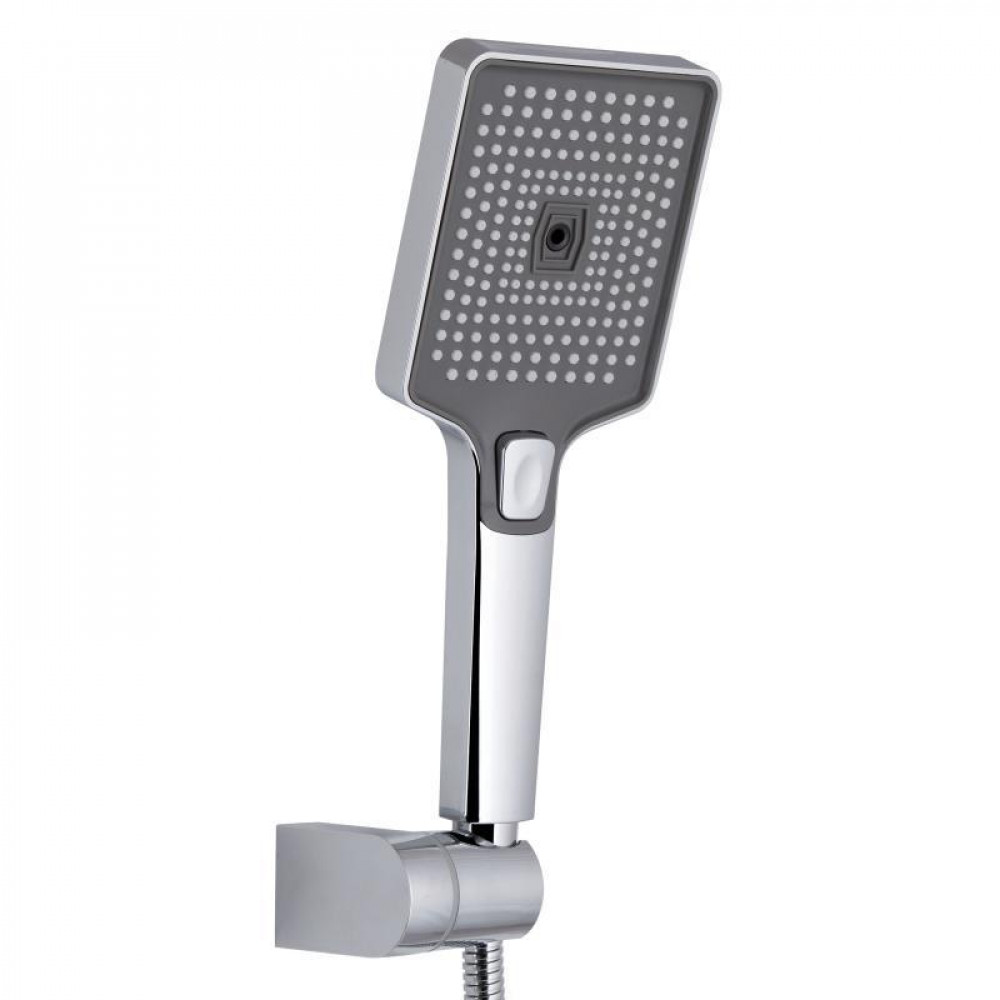 Змішувач для ванни Qtap Aries з довгим поворотним виливом (з душовим гарнітуром) QTARI2601CRM45558 Chrome SD00051682