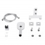 Смеситель для ванны Qtap Gemini (с душевым гарнитуром) QTGEM259CRW45683 Chrome/White SD00051807
