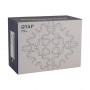 Смеситель для ванны Qtap Gemini (с душевым гарнитуром) QTGEM259CRW45683 Chrome/White SD00051807