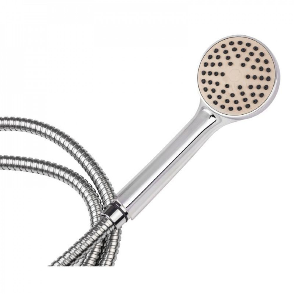 Змішувач для ванни Lidz Dominox 140 з поворотним виливом двохвентильний (з душовим гарнітуром) LDDOM140CRM35529 Chrome SD00041632