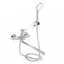 Змішувач для ванни Lidz Arrow 0052 з поворотним виливом (з душовим гарнітуром) (k35) LDARR0052CRM44954 Chrome SD00051078