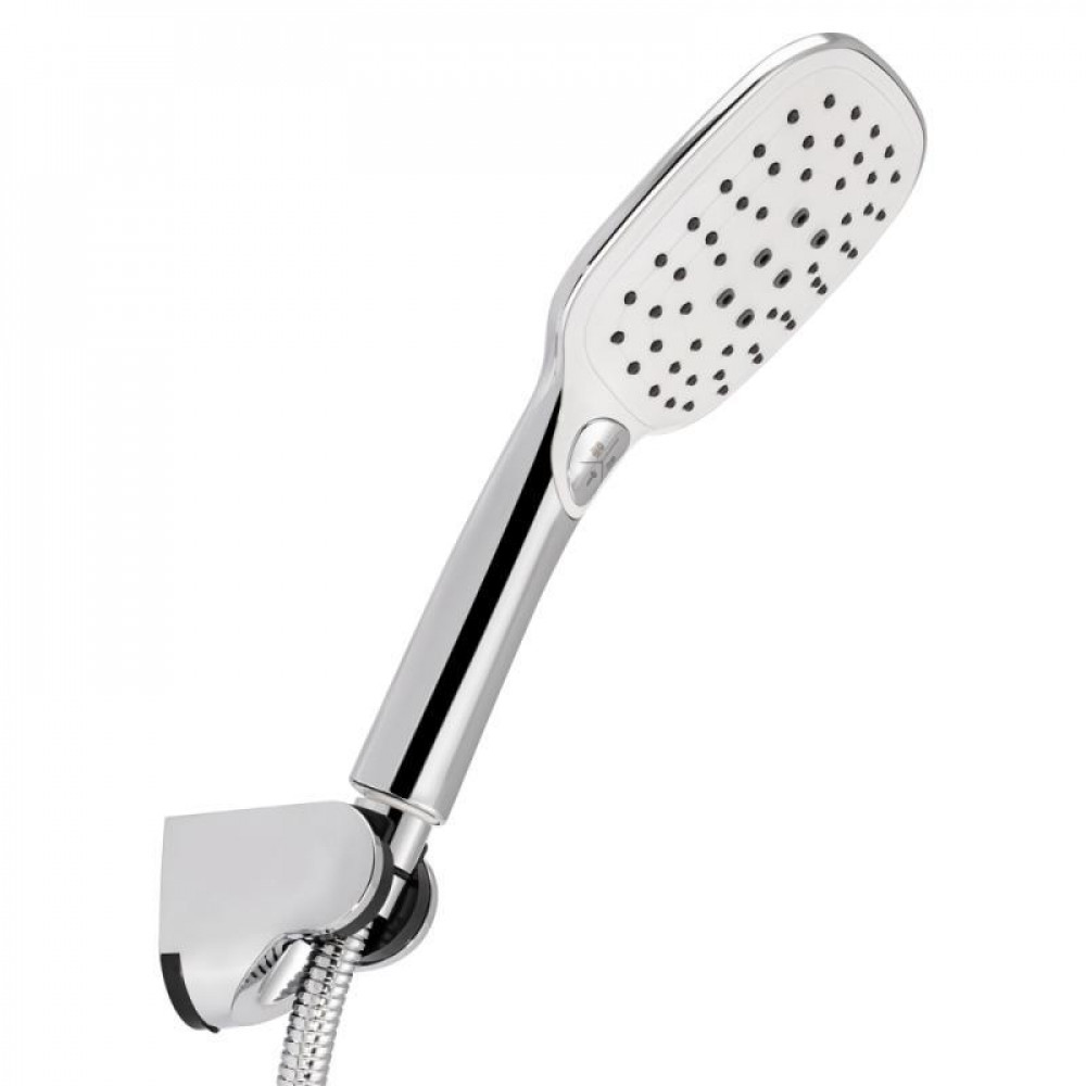 Смеситель для ванны Qtap Grand с поворотным изливом (с душевым гарнитуром) QTGRACRM005 Chrome SD00039602