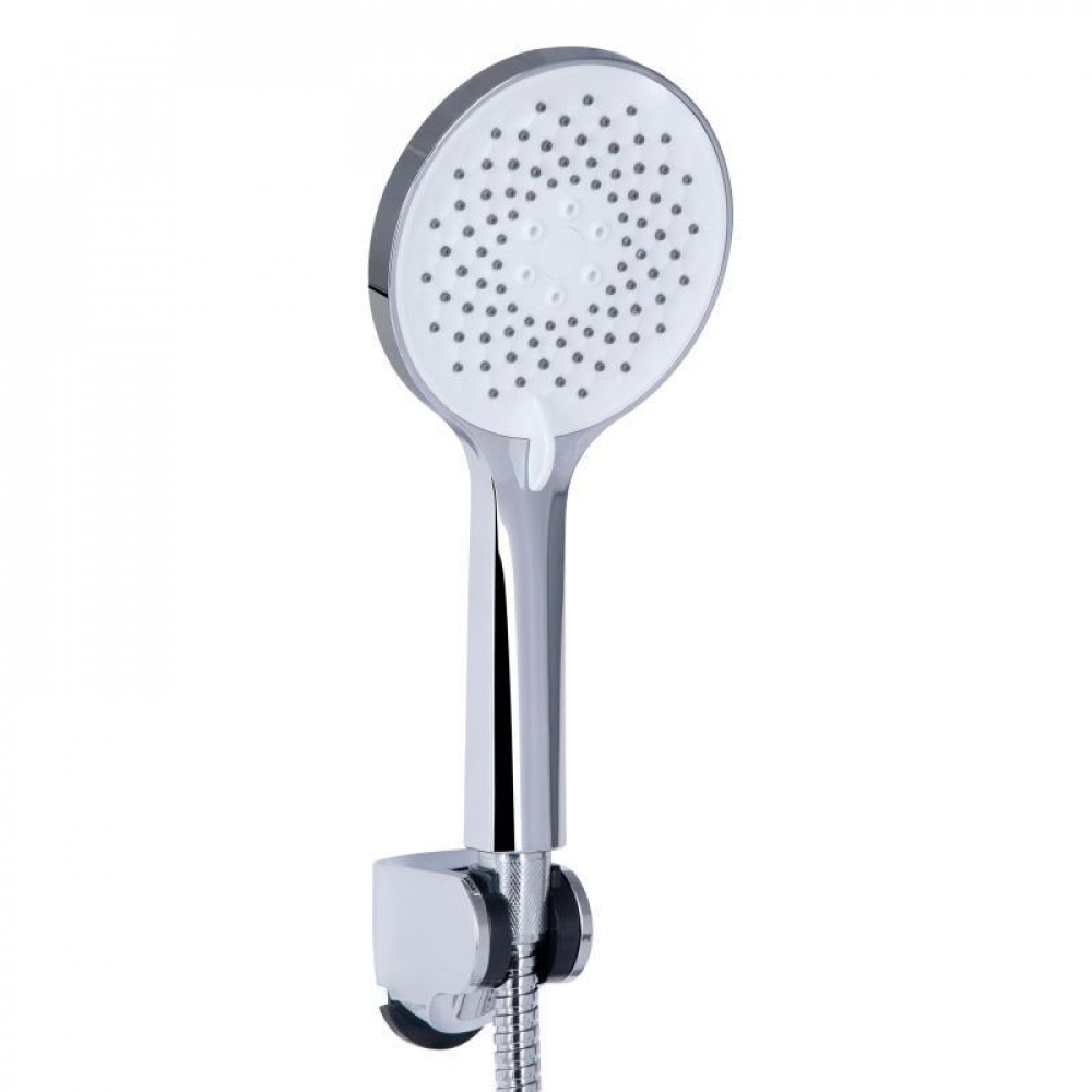 Смеситель для ванны Qtap Taurus с длинным поворотным изливом (с душевым гарнитуром) QTTAU260CRM45663 Chrome SD00051787