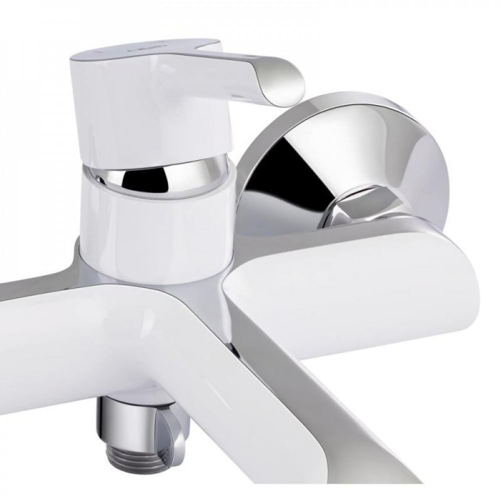 Змішувач для ванни Qtap Grand (з душовим гарнітуром) QTGRAWCR006 Chrome/White SD00039611