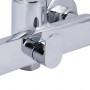 Змішувач для ванни Qtap Jay з довгим поворотним виливом (з душовим гарнітуром) QTJAY2601CRM45540 Chrome SD00051664