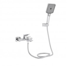 Змішувач для ванни Qtap Presto (з душовим гарнітуром) QTPRE259CRM45574 Chrome