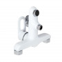 Змішувач для ванни Lidz Latwa 006 (з душовим гарнітуром) (k35) LDLAT006WHI45424 White SD00051548