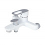 Змішувач для ванни Lidz Latwa 006 (з душовим гарнітуром) (k35) LDLAT006WHI45424 White SD00051548