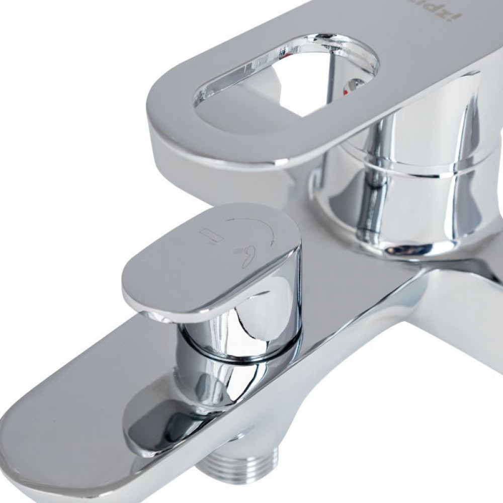 Змішувач для ванни Lidz Latwa 006 (з душовим гарнітуром) (k35) LDLAT006CRM45414 Chrome SD00051538