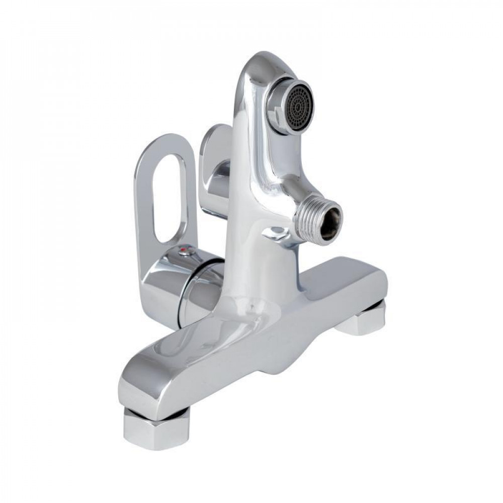 Змішувач для ванни Lidz Latwa 006 (з душовим гарнітуром) (k35) LDLAT006CRM45414 Chrome SD00051538